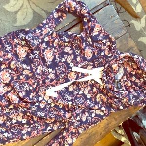 Cowl neck sweatshirt